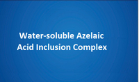 Compuesto de inclusión Ácido azelaico soluble en agua