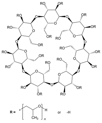 Hidroxipropil beta ciclodextrina de grado técnico 128446-35-5